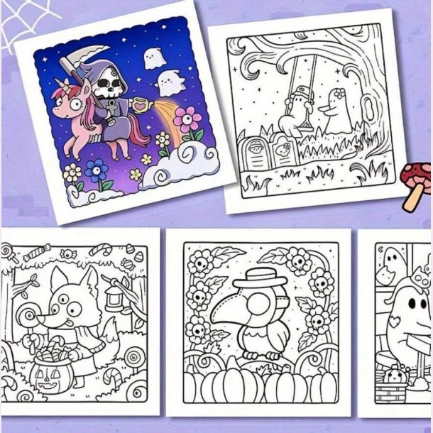 Spooky Cutie Malebog