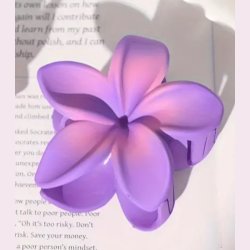 Smuk blomster hrklemme - Lilla