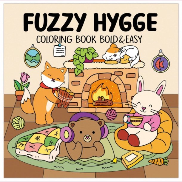 FUZZY HYGGE Malebog