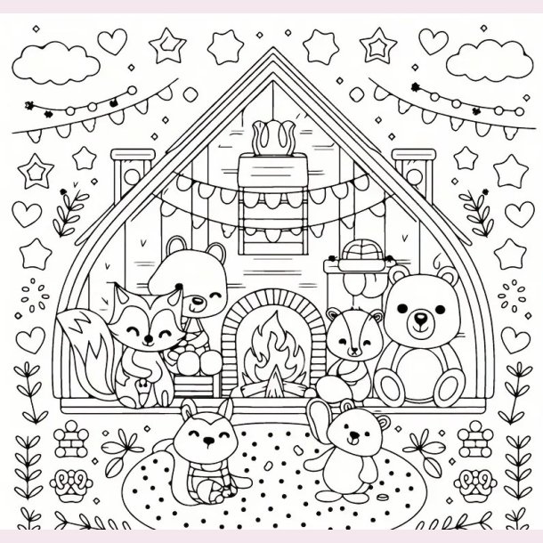 CUTE and COZY FUZZY HYGGE Malebog